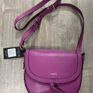 Lodis Fuchsia Crossbody Bag
